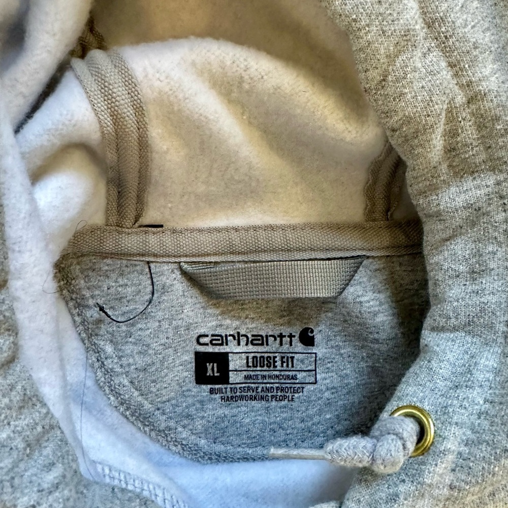 Carhartt Heather Gray Hoodie XL